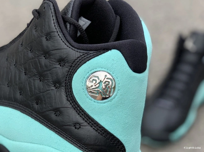 13 Green Air Jordan Retro Island 414571-030 Black 0819